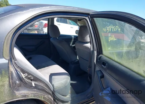 2001 Honda Civic Lx from USA, damaged, VIN 2HGES15521H602505